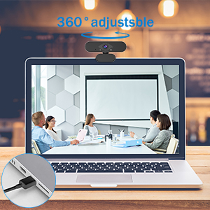 1080P Webcam with Microphone